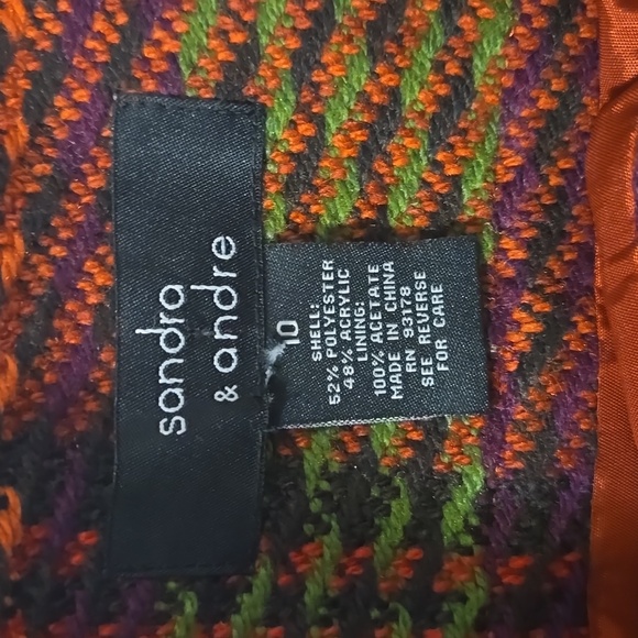 Sandra & Andre Plaid Midi Skirt - Picture 6 of 8